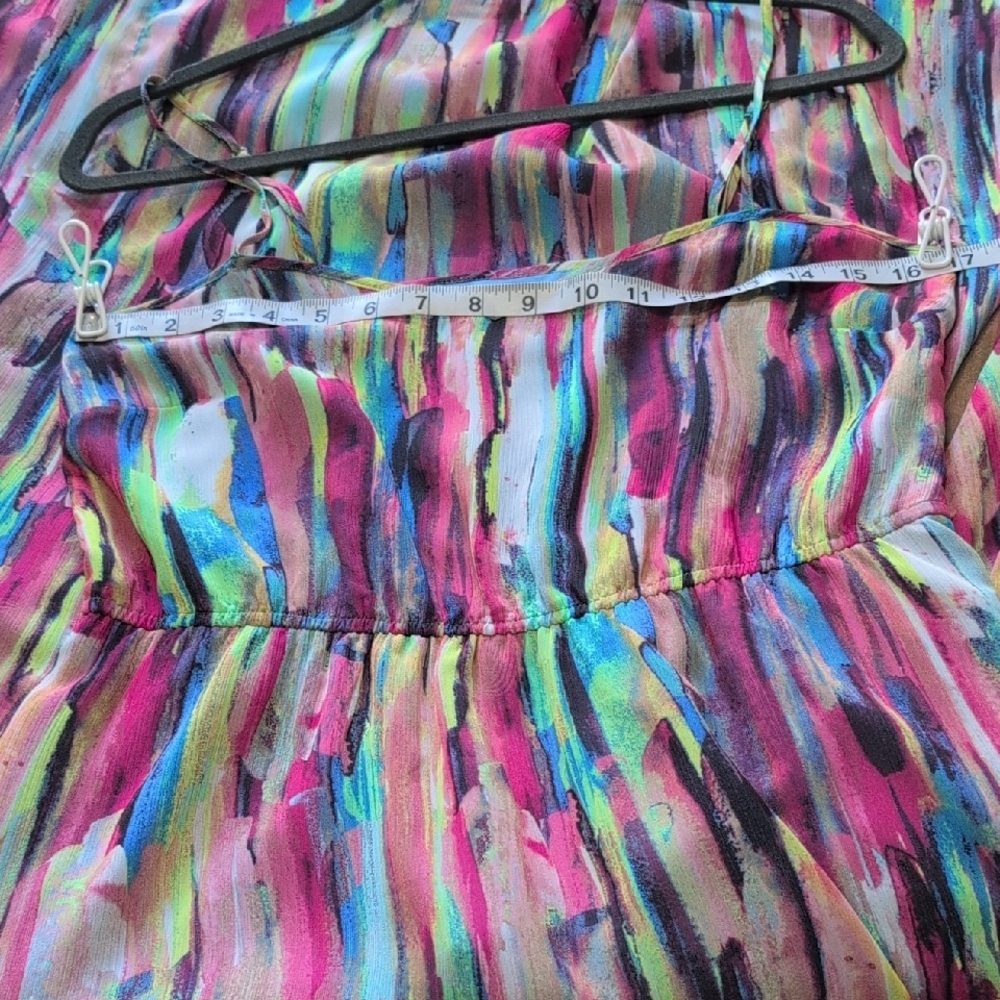 Jack by BB Dakota Colorful Strappy Maxi Dress - Picture 4 of 11
